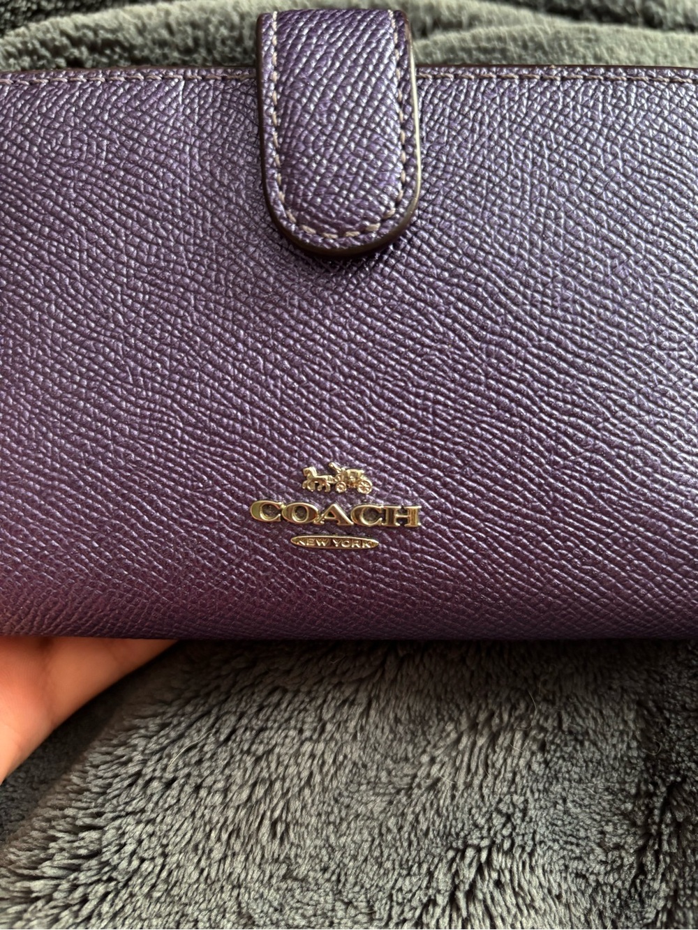 Coach Purple wallet - Picture 2 of 3